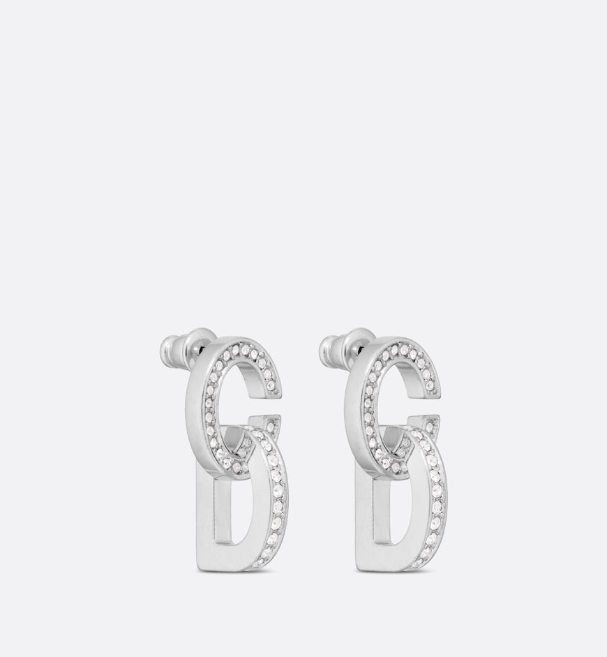 18K Dior Lock Earrings