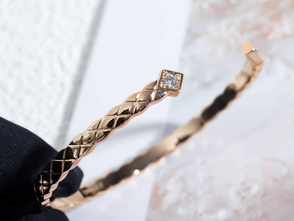 Chanel Crush Bracelet Open Cuff 2 Diamond