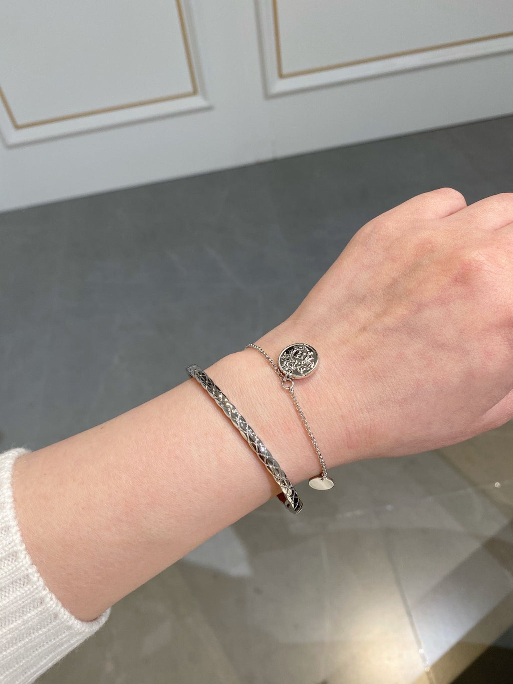 Chanel Crush Bracelet Open Cuff 2 Diamond