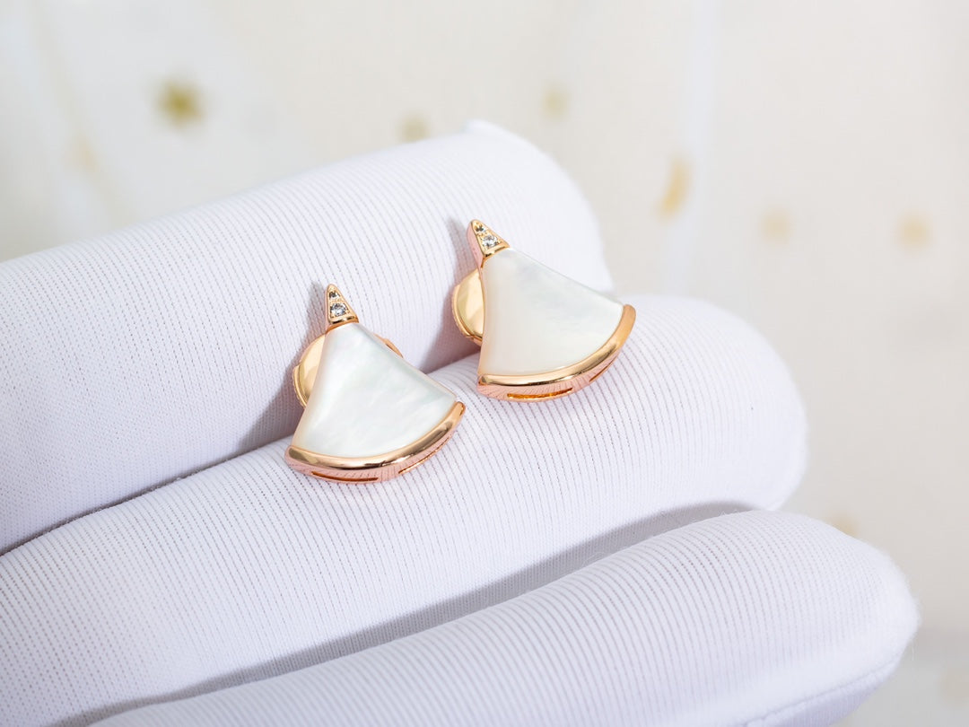 BVLGARI DIVAS DREAM EARRINGS PINK GOLD
