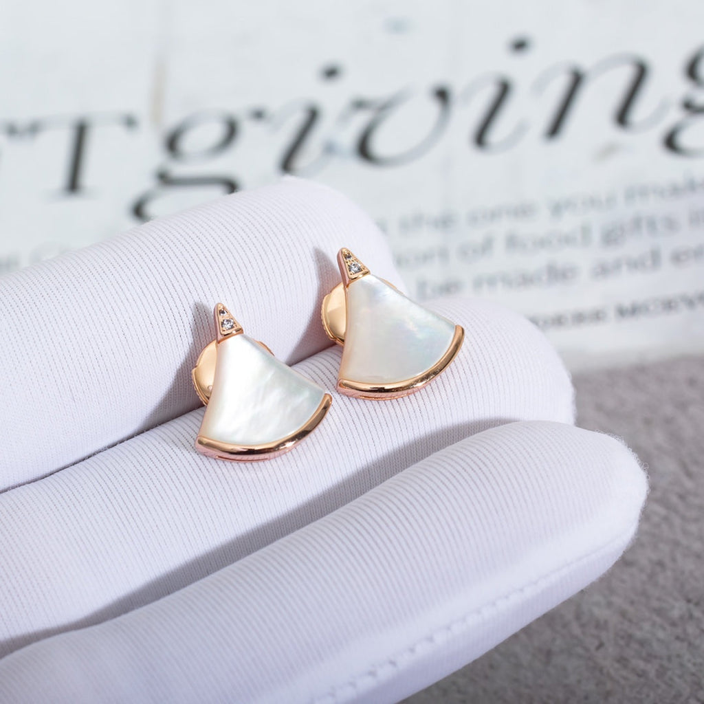 BVLGARI DIVAS DREAM EARRINGS PINK GOLD