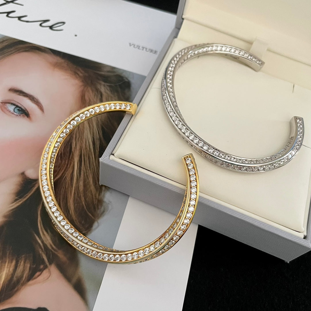 CHOPARD EDWIGE TWISTED DIAMOND BRACELET