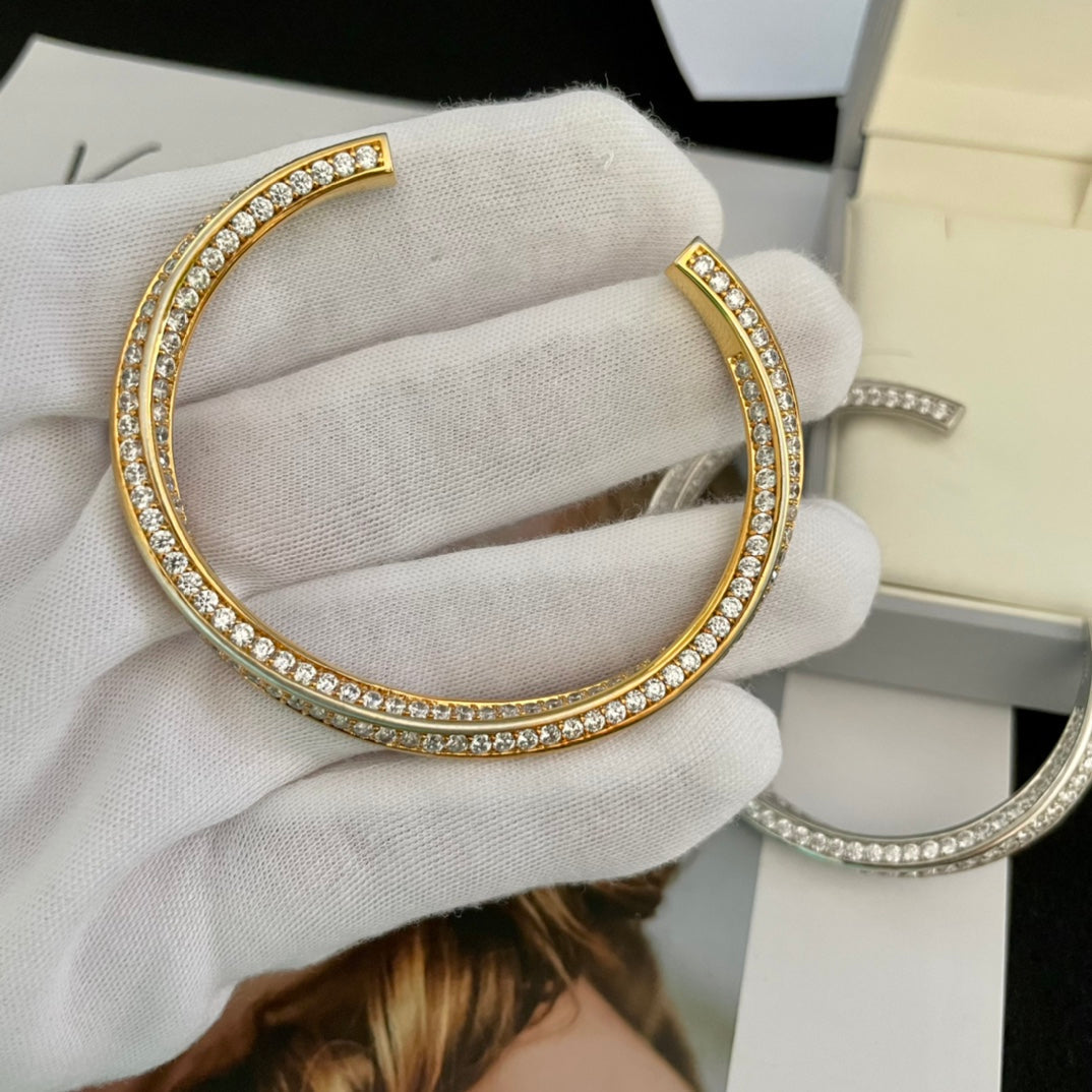 CHOPARD EDWIGE TWISTED DIAMOND BRACELET