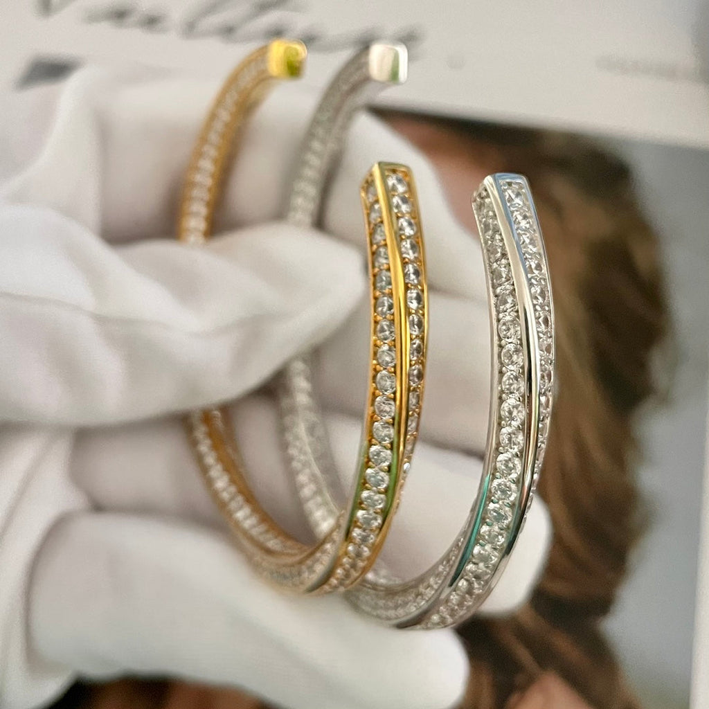 CHOPARD EDWIGE TWISTED DIAMOND BRACELET