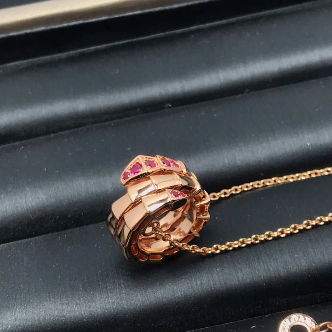 BVLGARI SERPENTI PEDANT NECKLACE