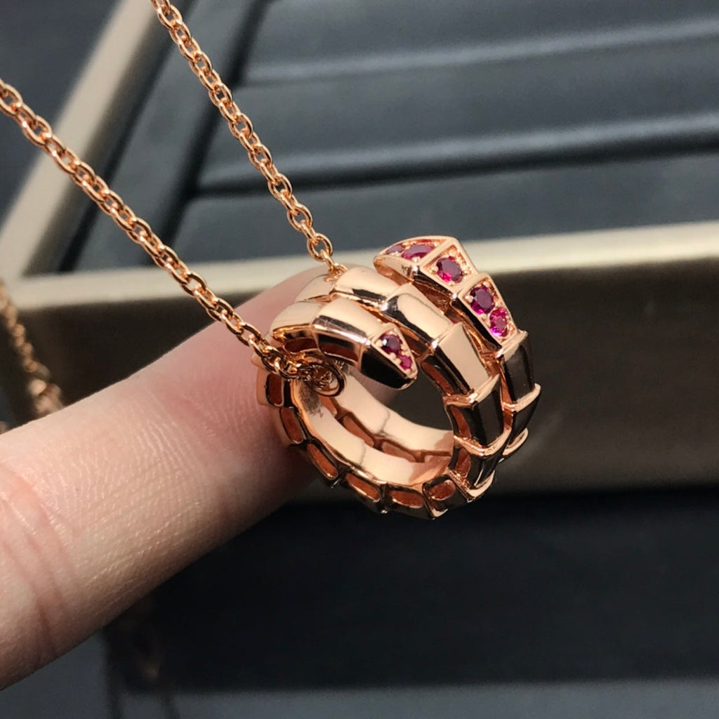 BVLGARI SERPENTI PEDANT NECKLACE