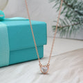 TIFFANY HEART BIG DIAMOND NECKLACE