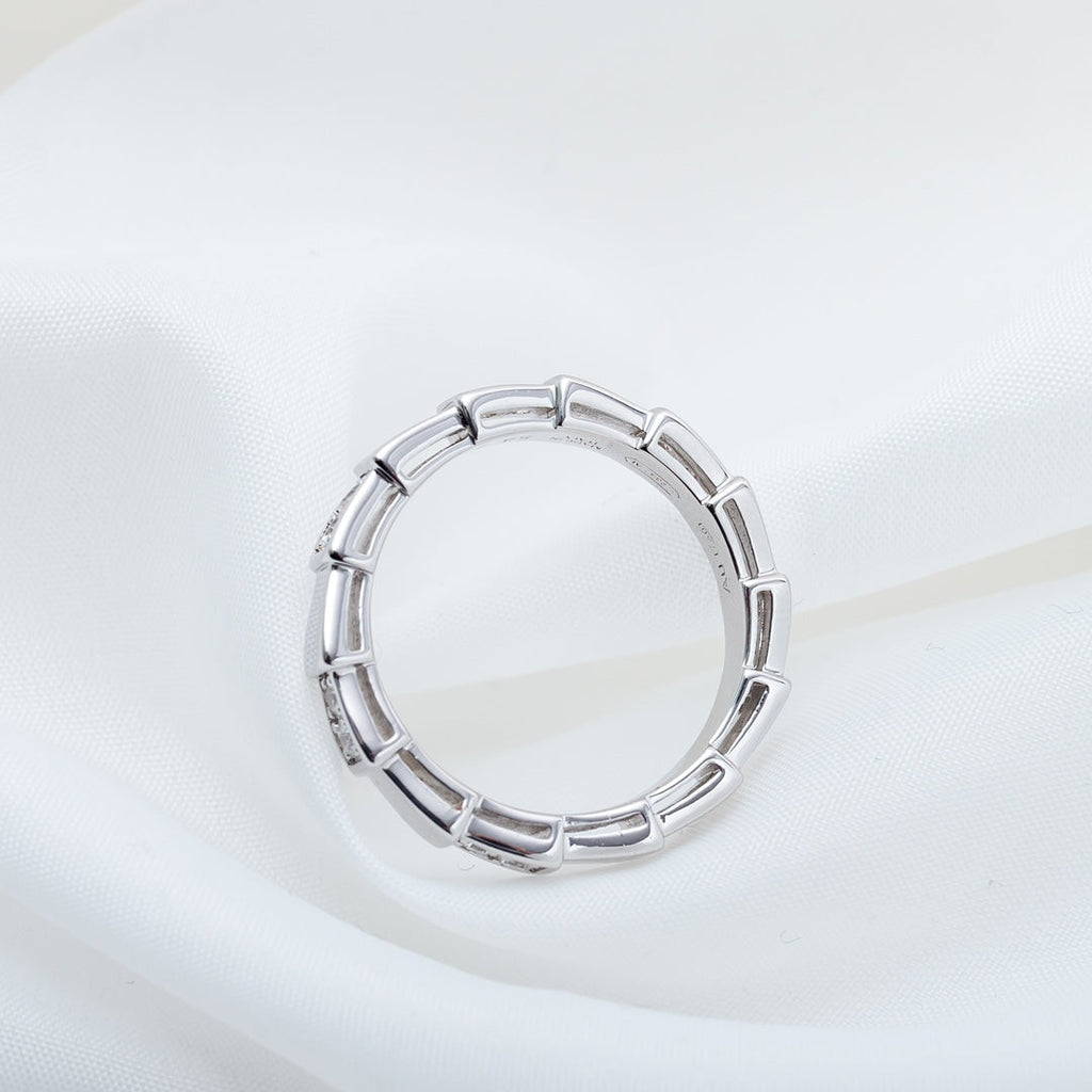BVLGARI SERPENTI RING SILVER 3MM