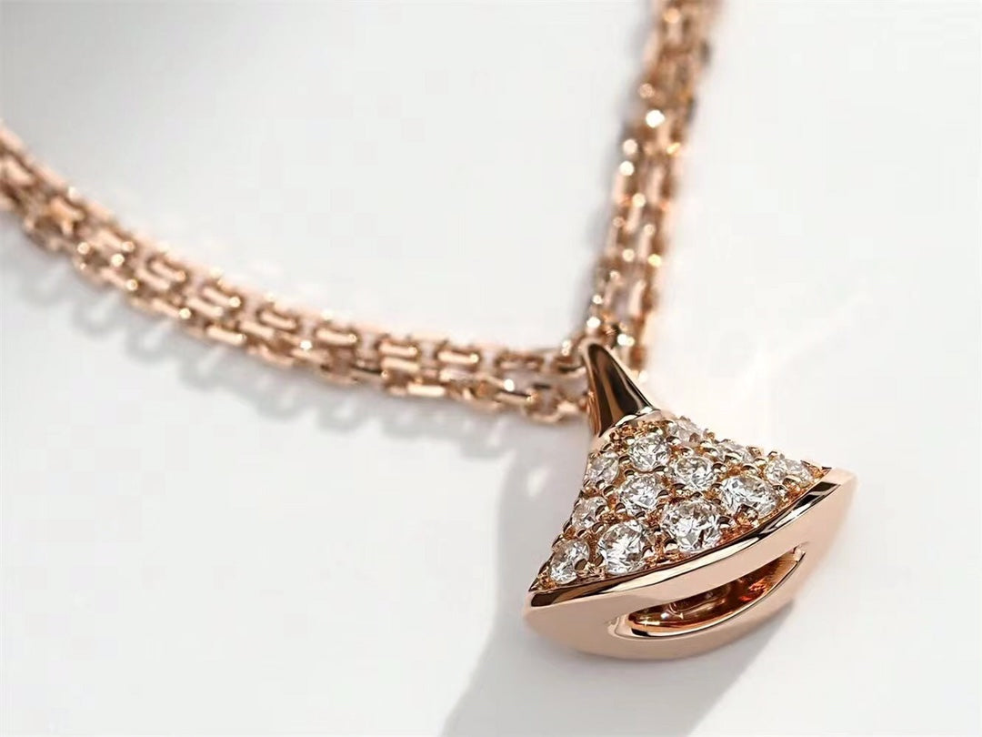 BVLGARI DREAM BRACELET PINK GOLD DIAMOND