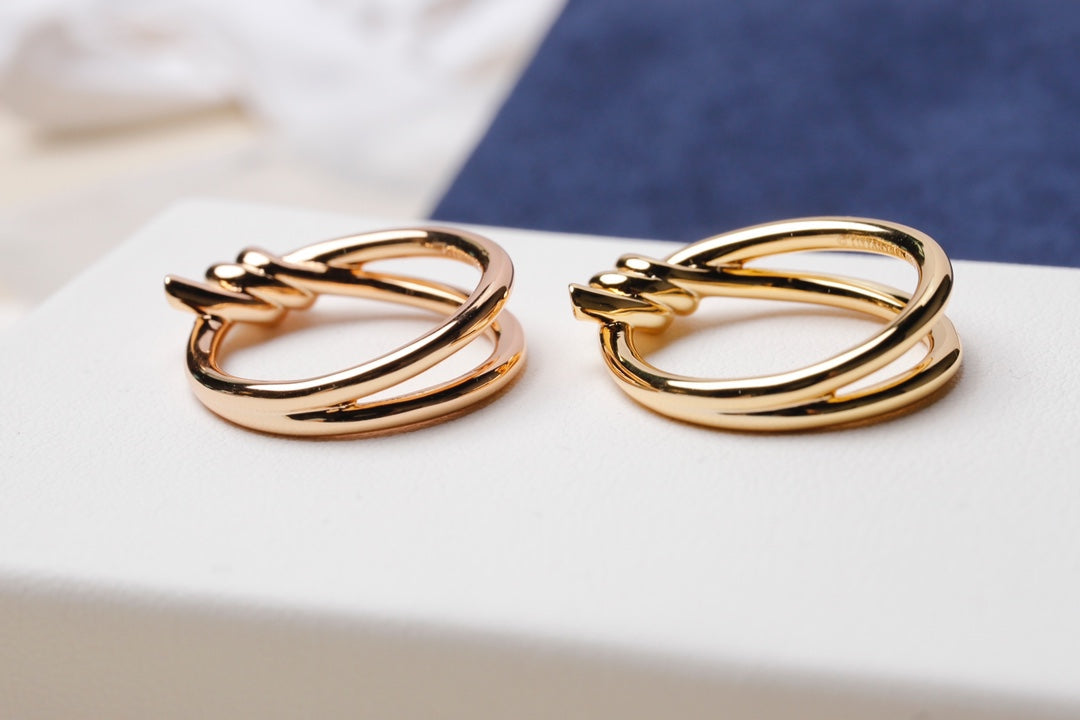 TIFFANY KNOT RING GOLD