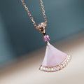 BVLGARI DREAM NECKLACE PINK MOP DIAMOND