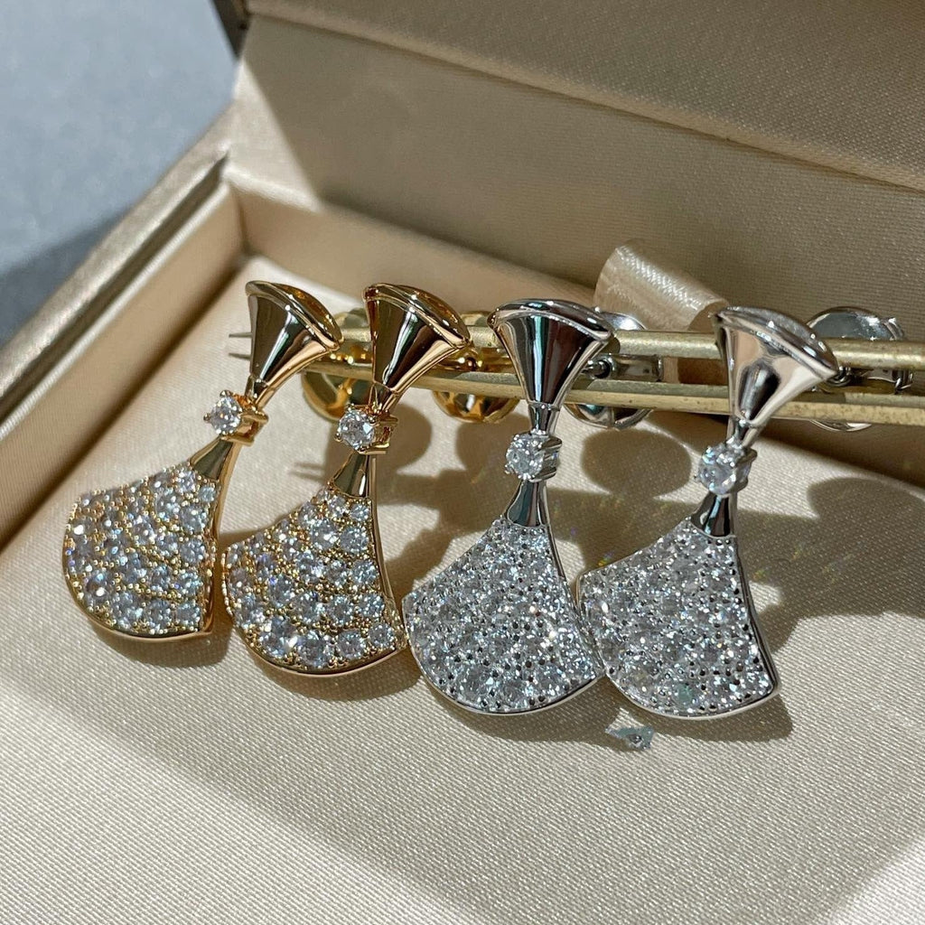 BVLGARI DREAM EARRINGS DIAMOND