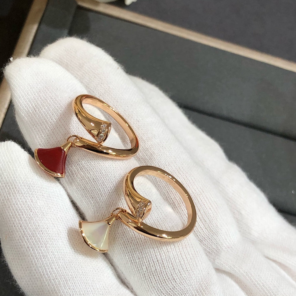 BVLGARI DREAM RING PINK GOLD