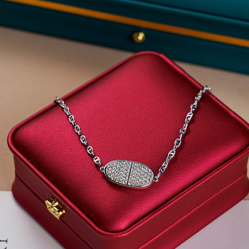 HERMES CHAINE VERSO DIAMOND BRACELET