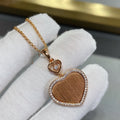 CHOPARD HAPPY HEART GOLD DIAMOND NECKLACE