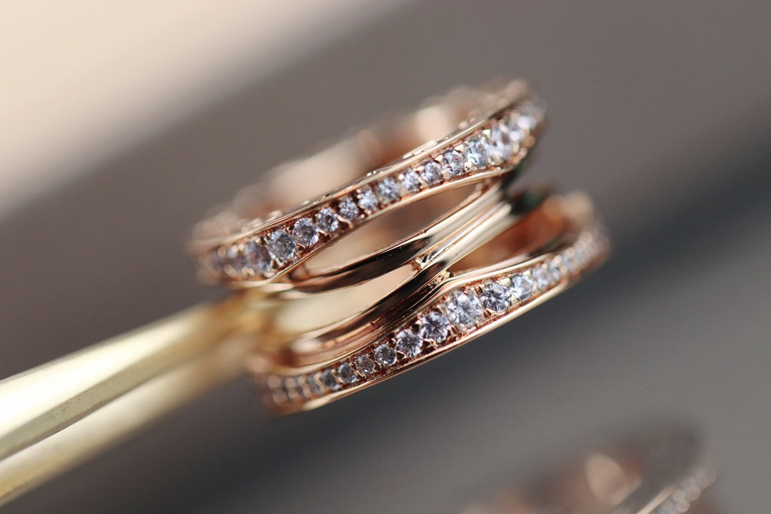 BVLGARI ZERO 1 PINK GOLD NECKLACE