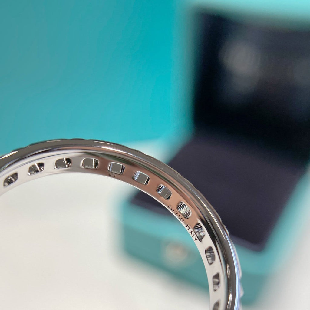 TIFFANY T TRUE 3.5MM SILVER RING