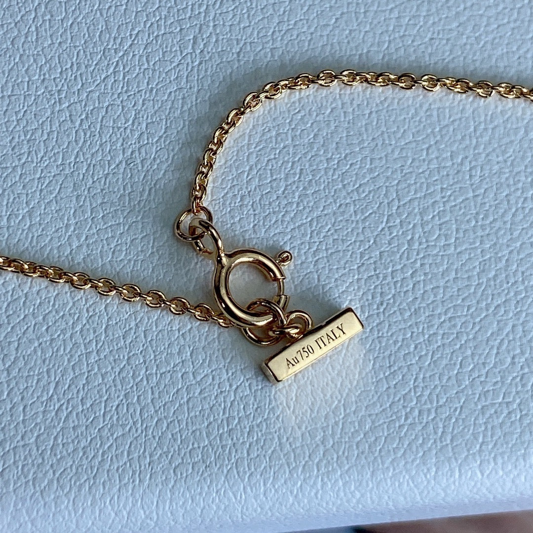 TIFFANY T DIAMOND CIRCLE PEDANT NECKLACE