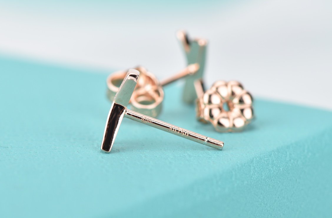 TIFFANY ATLAS DIAMOND STUD EARRINGS