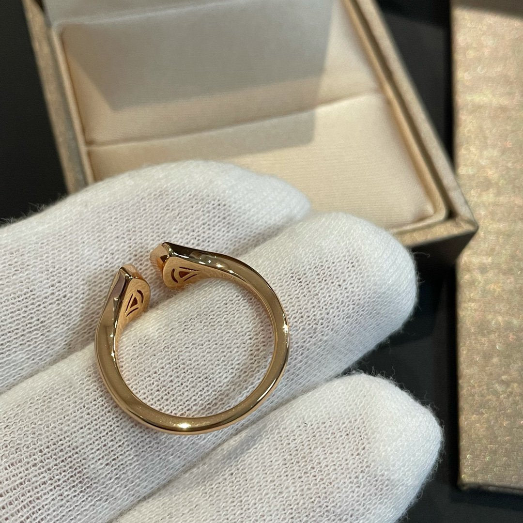BVLGARI DREAM MOP DIAMOND OPEN RING