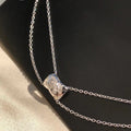 Chanel Crush Silver Diamond Necklace