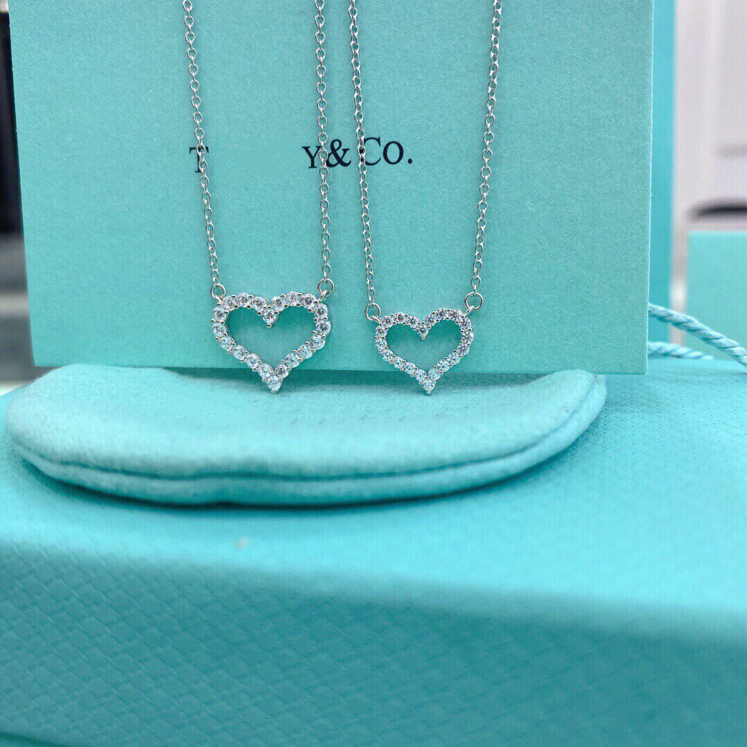 TIFFANY HEART-SHAPED DIAMOND NECKLACE
