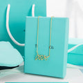 TIFFANY PALOMA S GRAFFITI LOVE NECKLACE