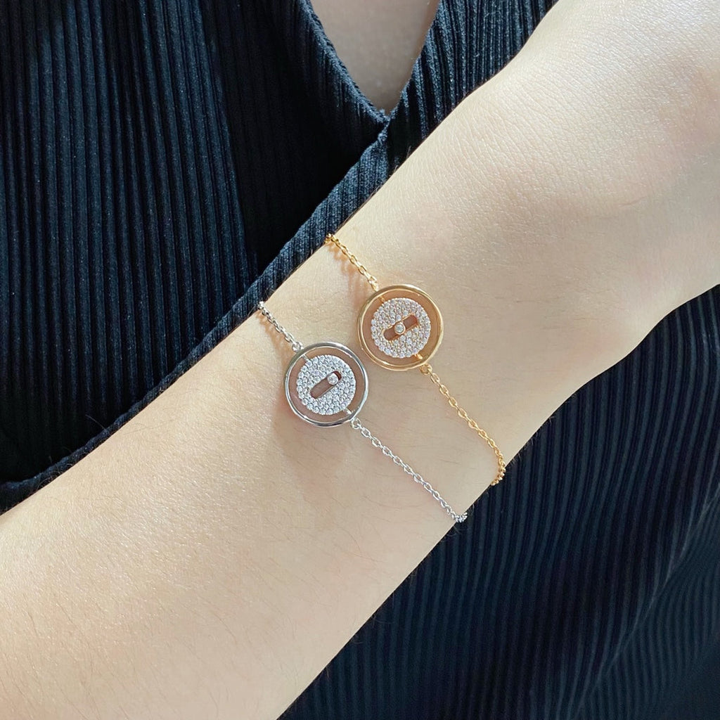 MESSIKA LUCKY MOVE DIAMOND PAVED BRACELET