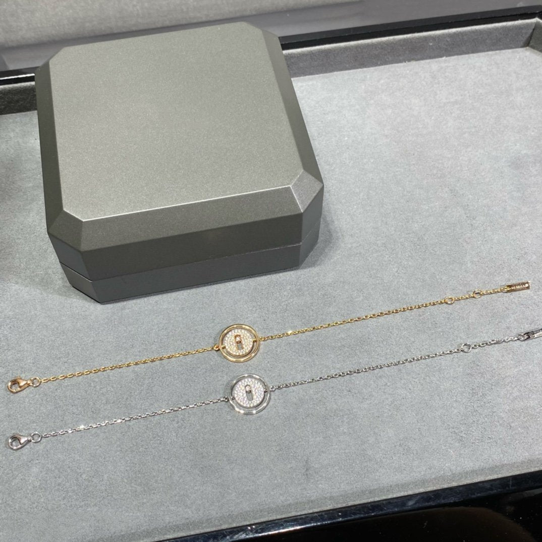 MESSIKA LUCKY MOVE DIAMOND PAVED BRACELET