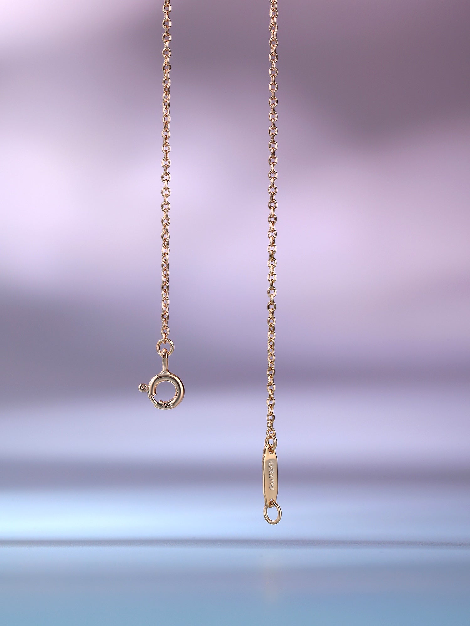 TIFFANY BIG SMILE PEDANT PINK DIAMOND NECKLACE