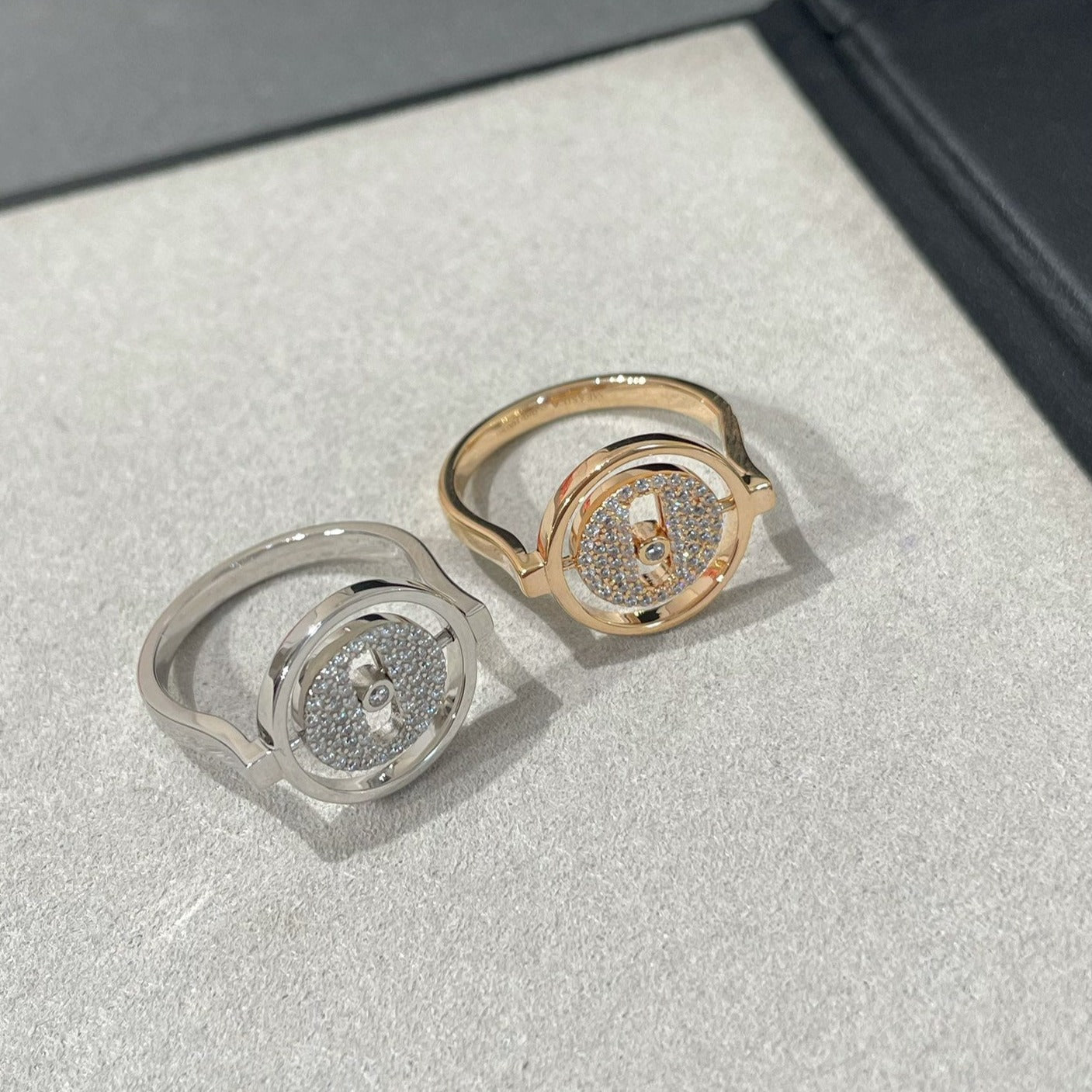 MESSIKA LUCKY MOVE PAVED RING