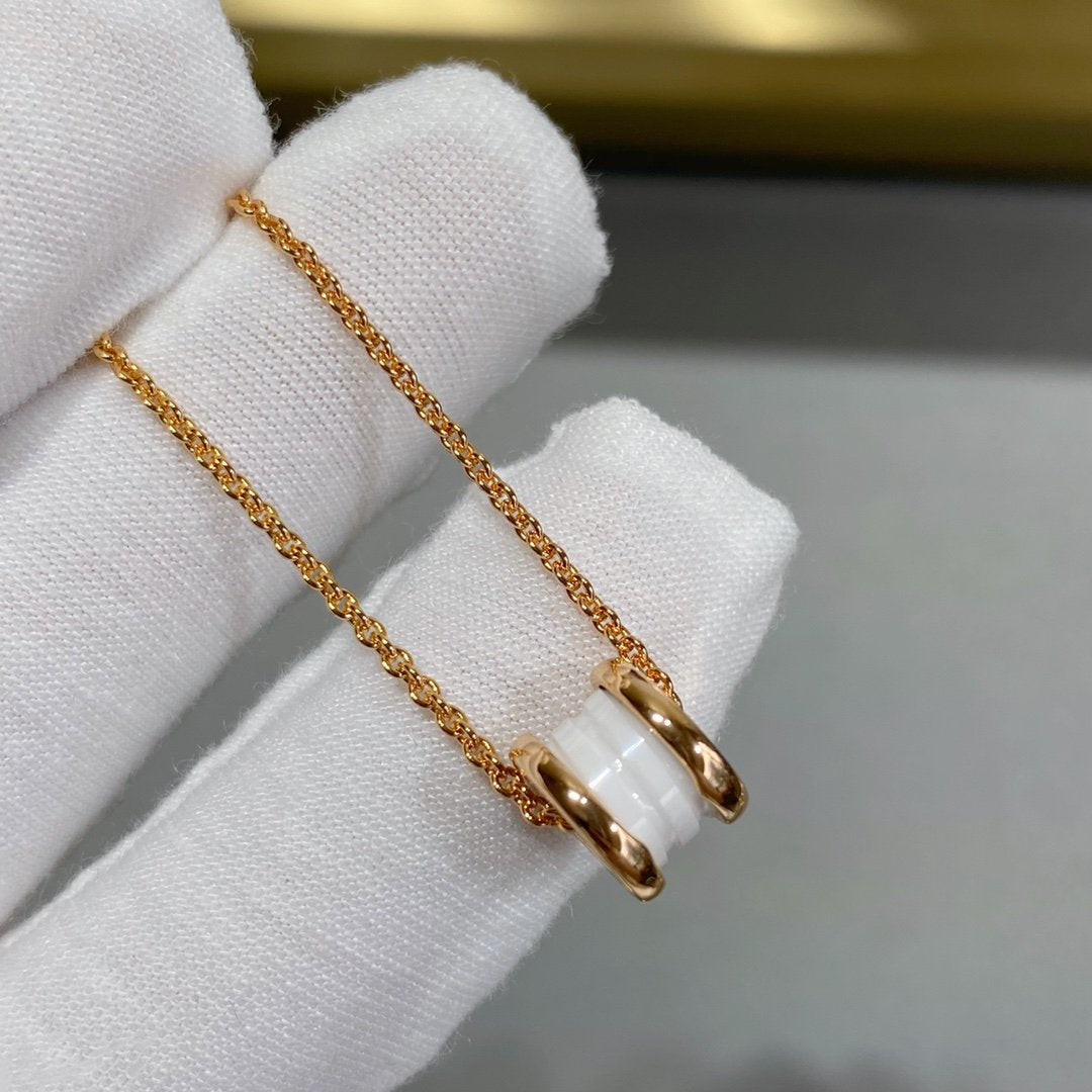 BVLGARI ZERO 1 CERAMIC MINI NECKLACE