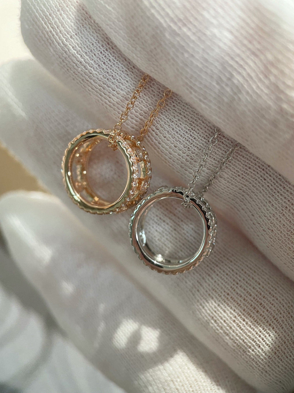 CHAUMET DEWDROP DIAMOND NECKLACE
