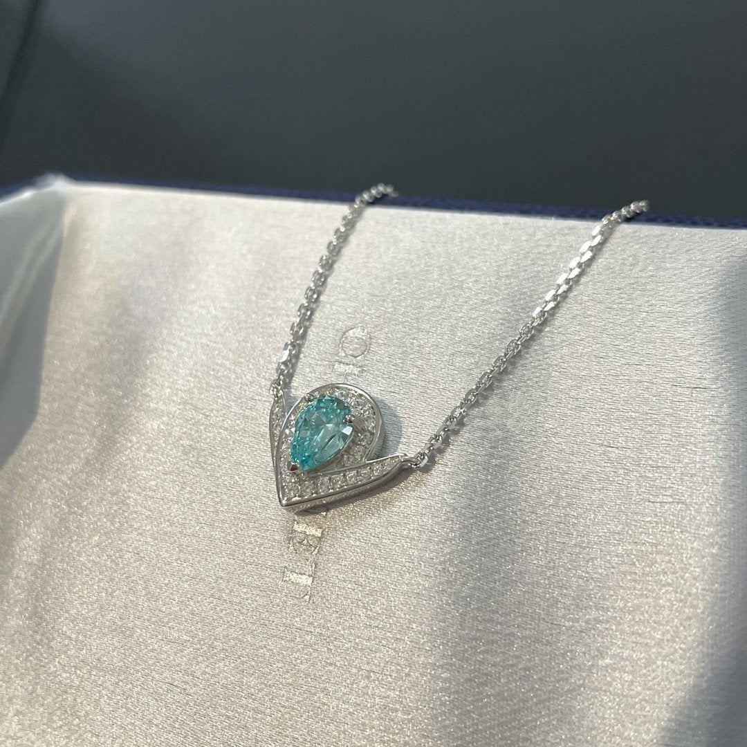 CHAUMET JOSEPHINE AGRETTE SILVER NECKLACE