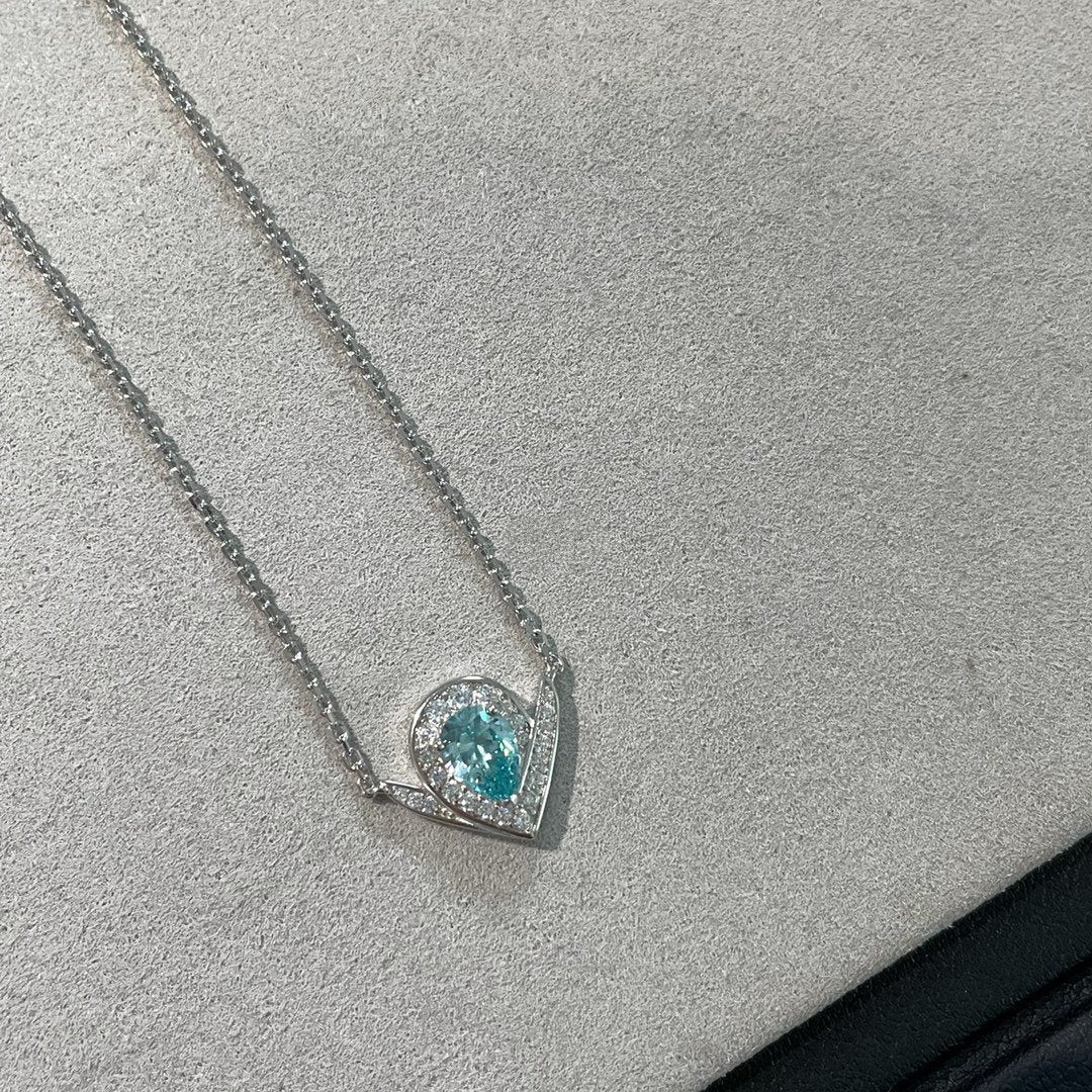 CHAUMET JOSEPHINE AGRETTE SILVER NECKLACE