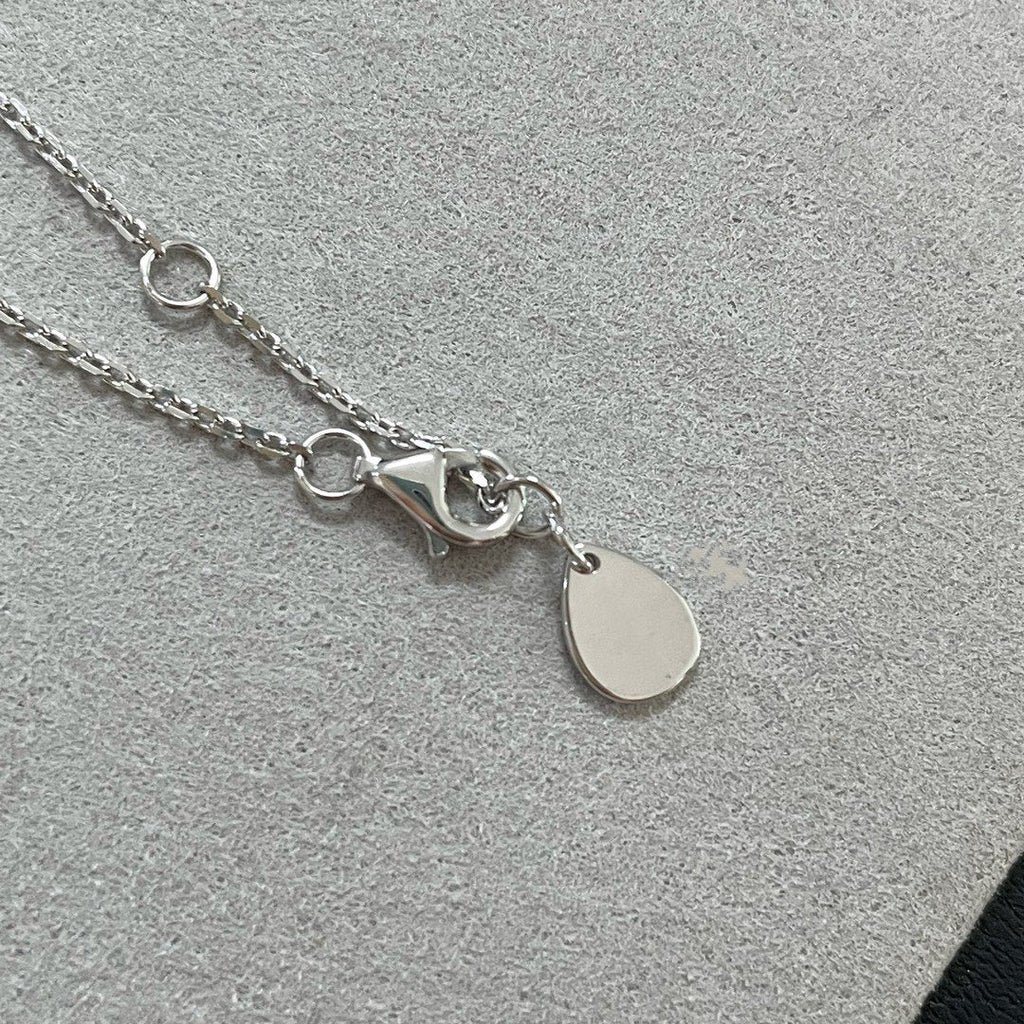 CHAUMET JOSEPHINE AGRETTE SILVER NECKLACE
