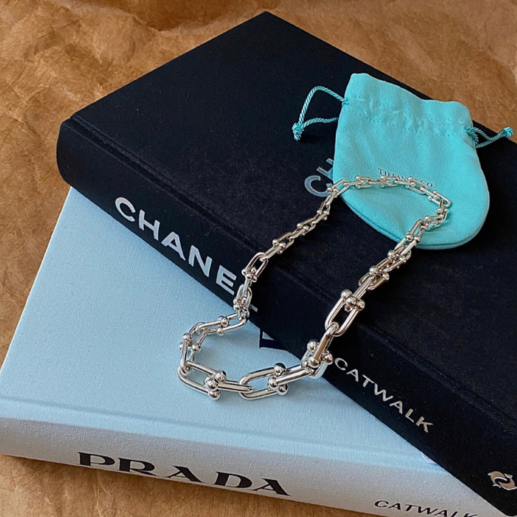 TIFFANY HARDWEAR SILVER CHOKER