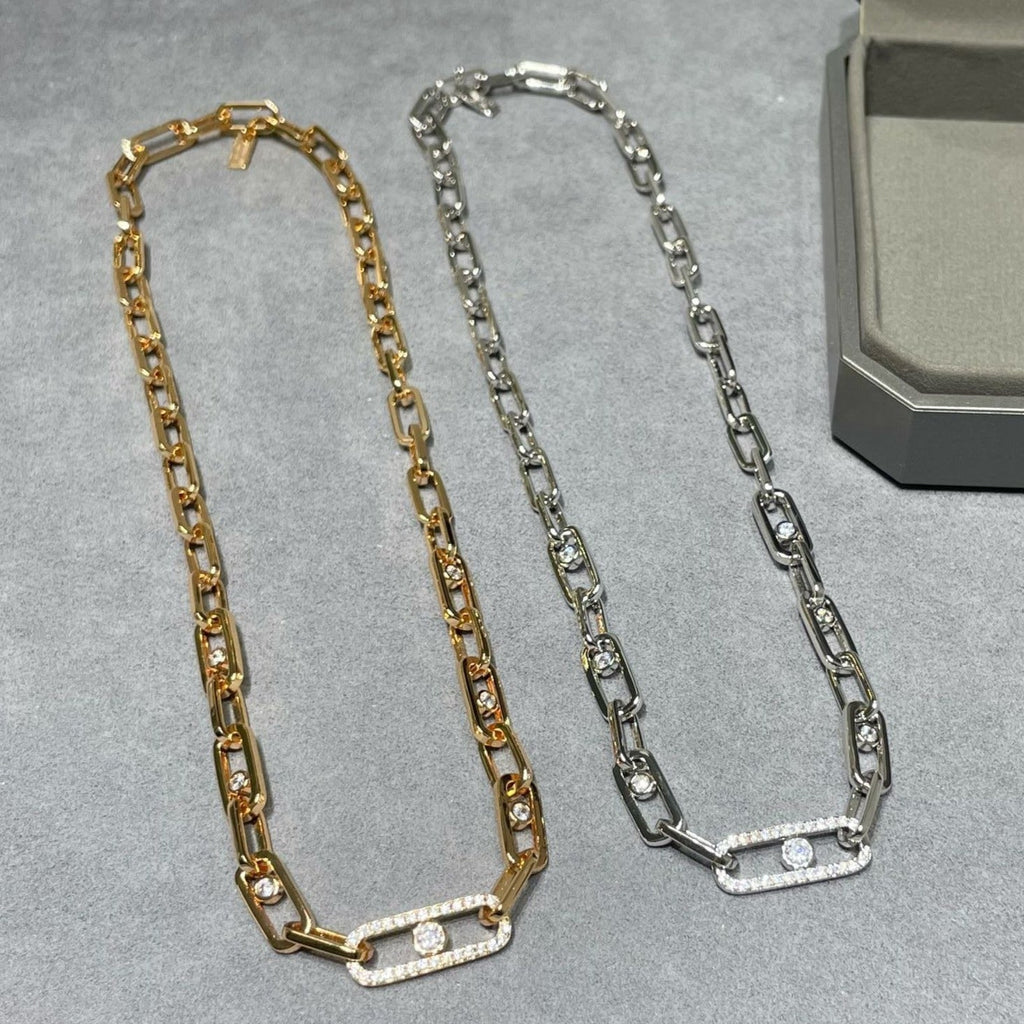 MESSIKA MOVE LINK DIAMOND NECKLACE