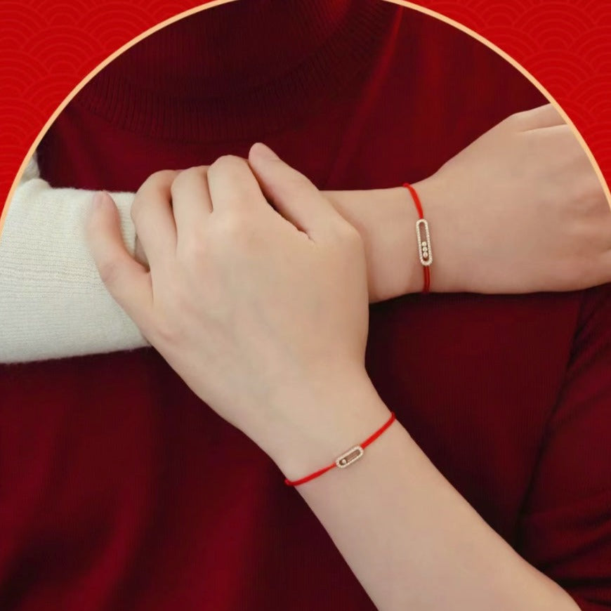 MESSIKA MOVE UNO DIAMOND CHARM RED CORDIERI