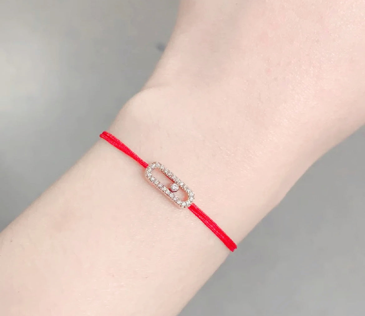 MESSIKA MOVE UNO DIAMOND CHARM RED CORDIERI