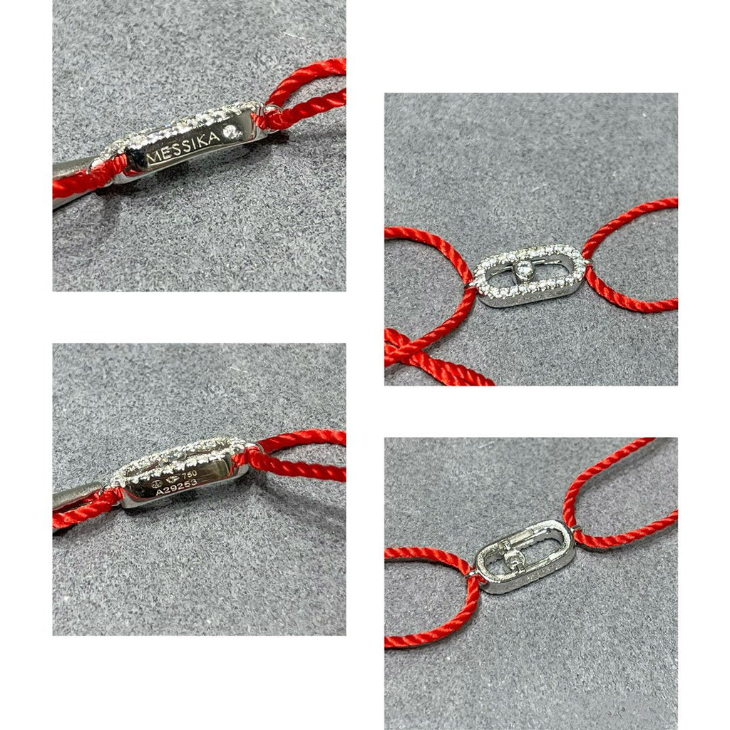 MESSIKA MOVE UNO DIAMOND CHARM RED CORDIERI