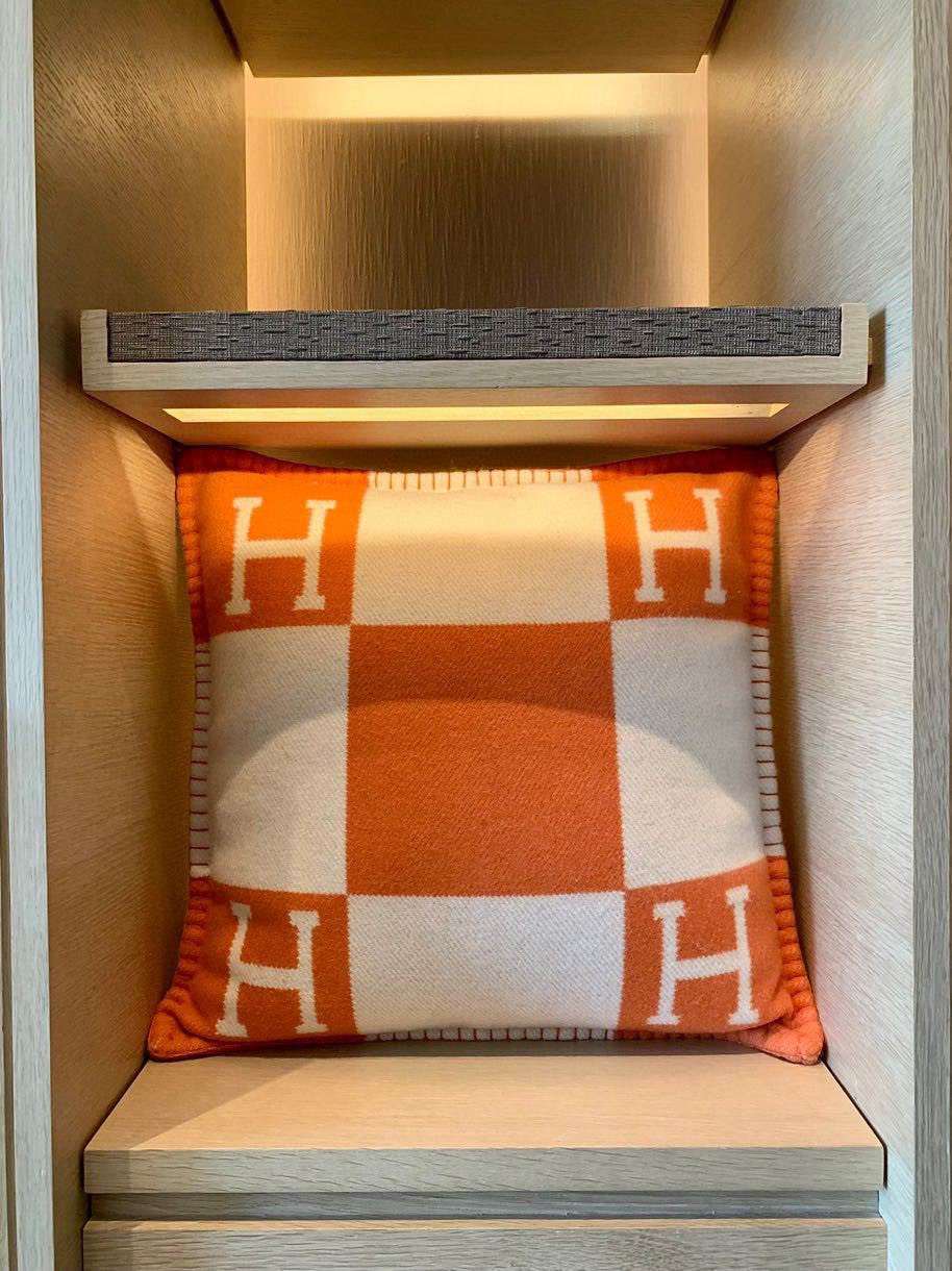 Hermes Avalon III Pillow Wool Cashmere