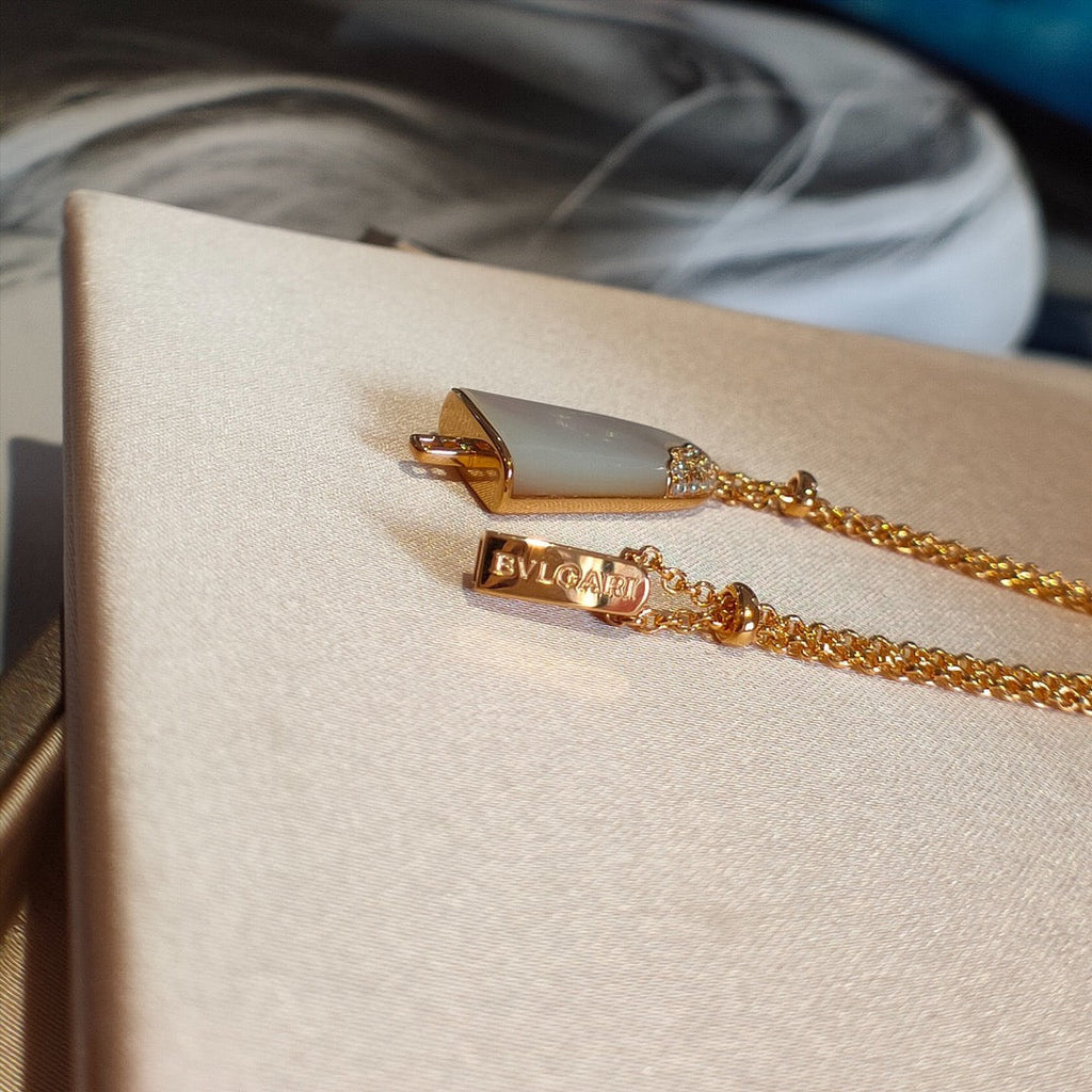 BVLGARI BVL ICE CREAM BAR PINK GOLD BRACELET