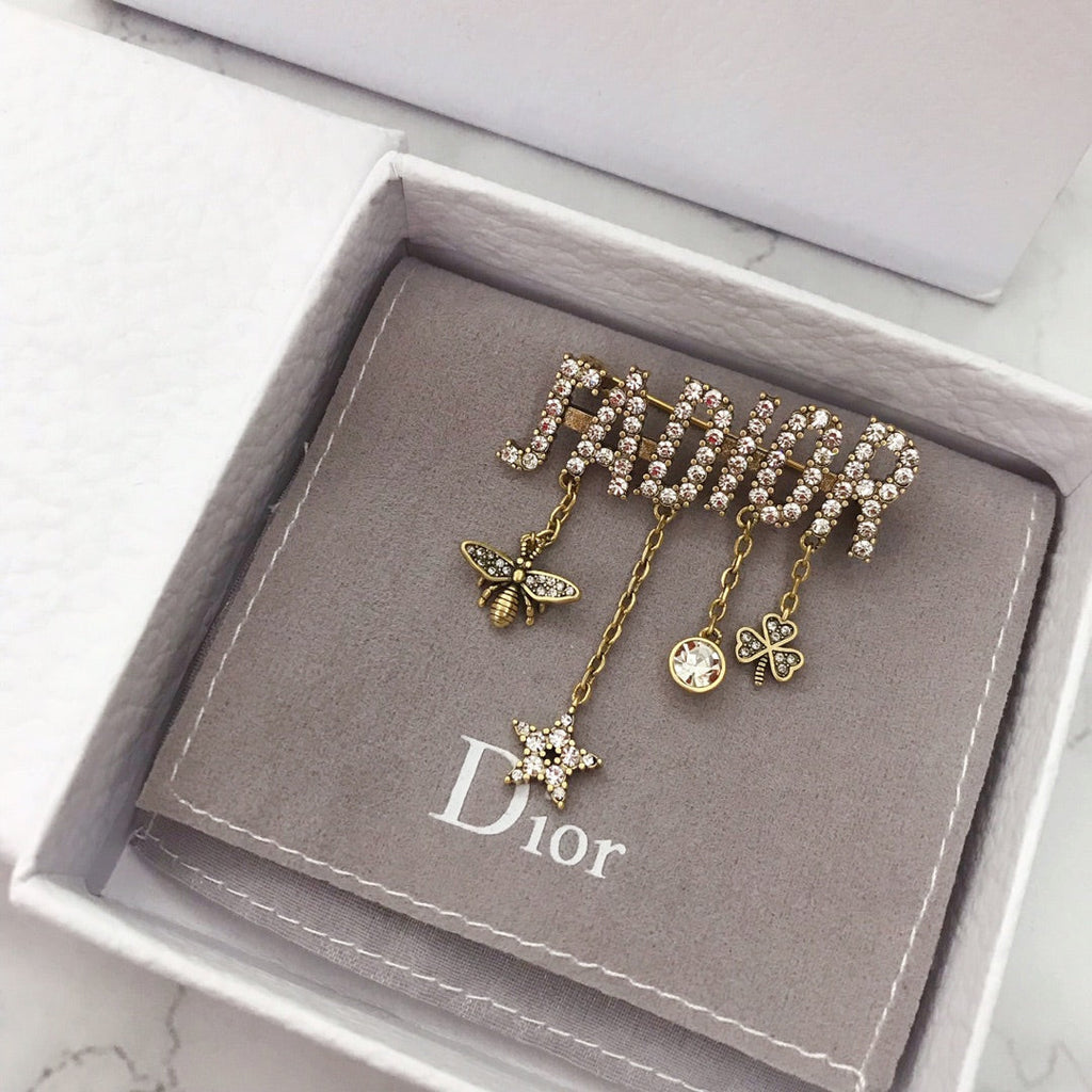 DIOR CD Brooch 179195