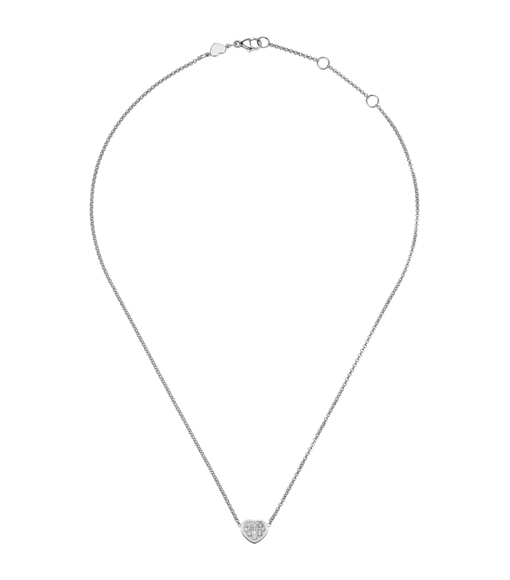 CHOPARD HEART PEDANT DIAMOND NECKLACE