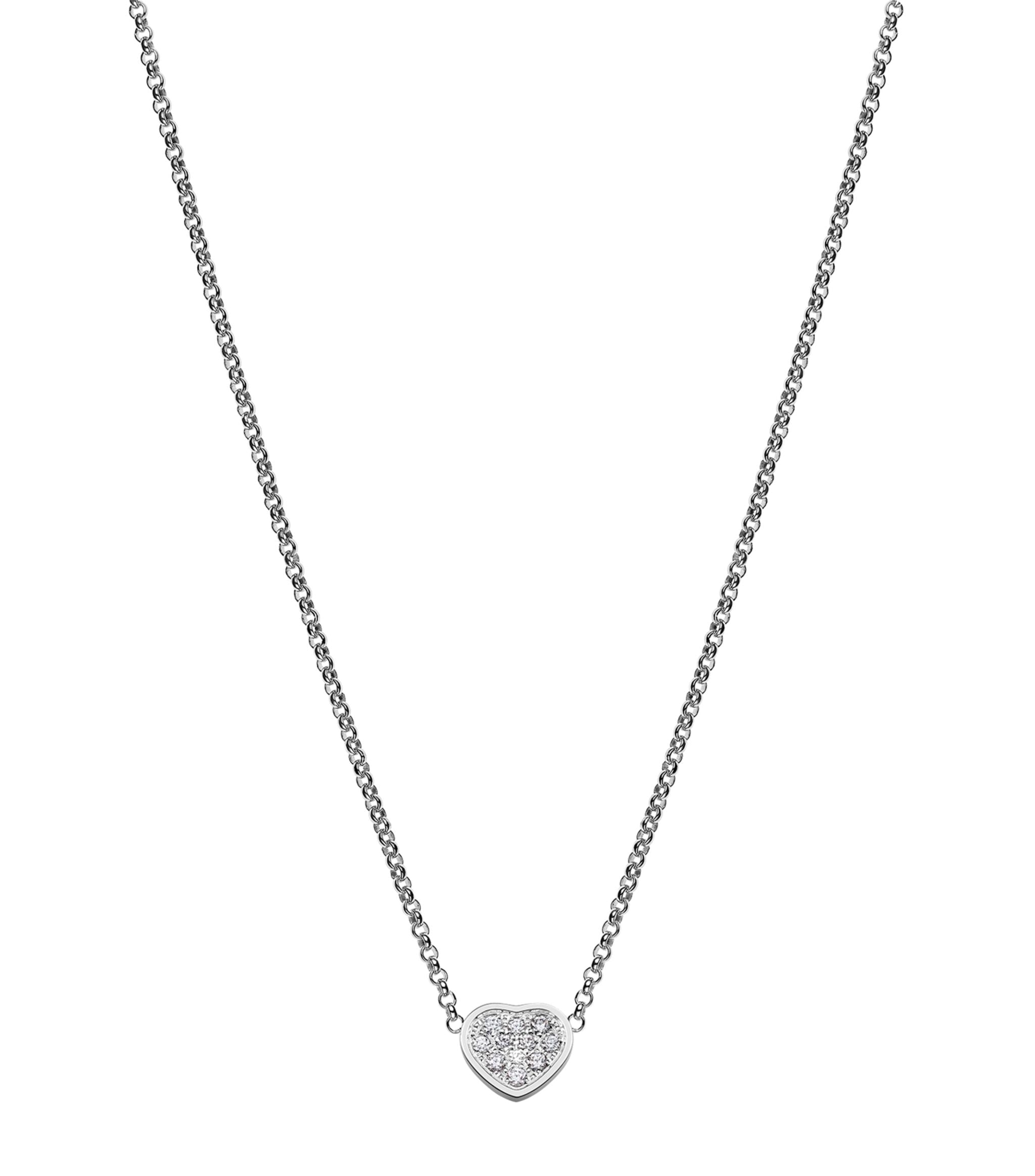 CHOPARD HEART PEDANT DIAMOND NECKLACE