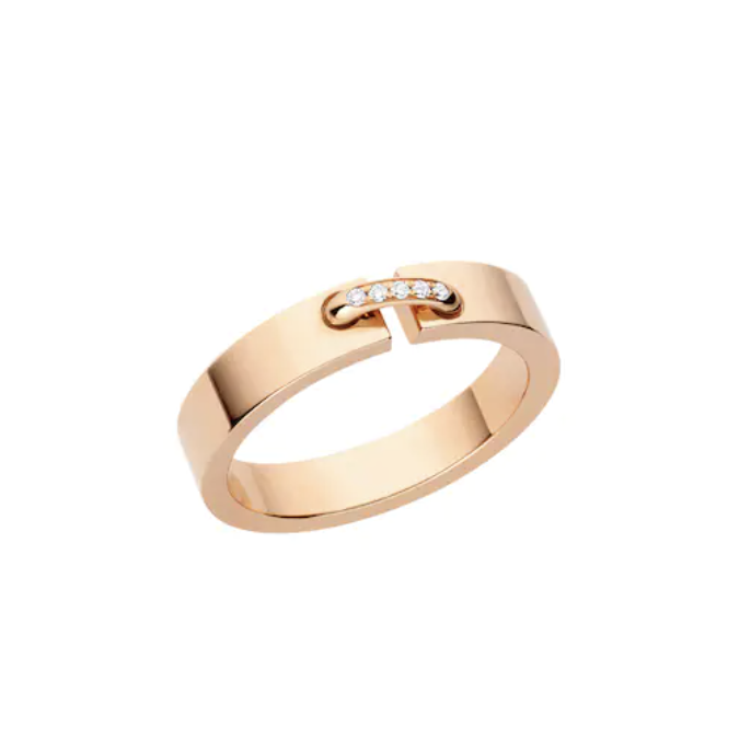 CHAUMET ALLIANCE LIENS ÉVIDENCE DIAMOND 4MM RING