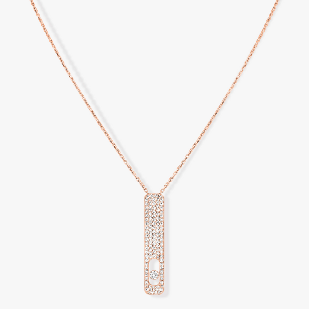 MESSIKA MY FIRST DIAMOND PAVED NECKLACE