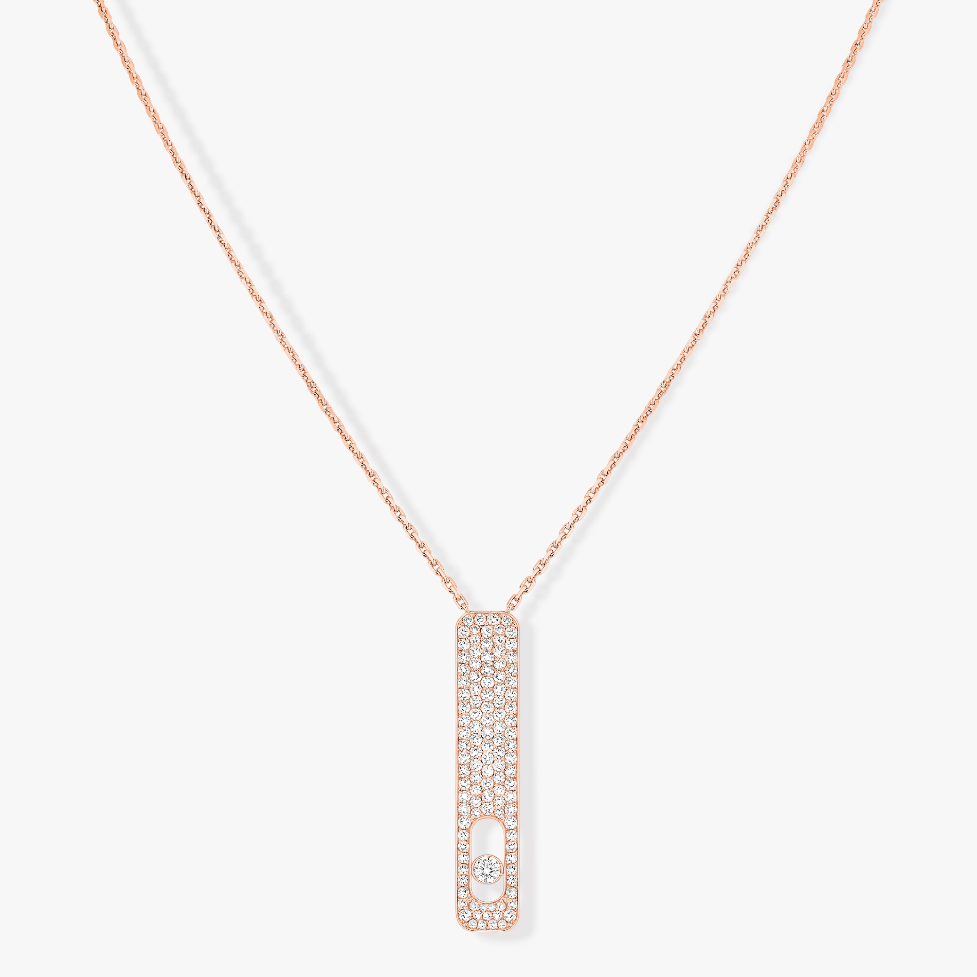 MESSIKA MY FIRST DIAMOND PAVED NECKLACE