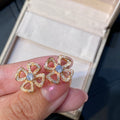 BVLGARI BVL FIOREVER DIAMOND STUD EARRINGS